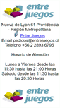 Mobile Screenshot of entrejuegos.cl